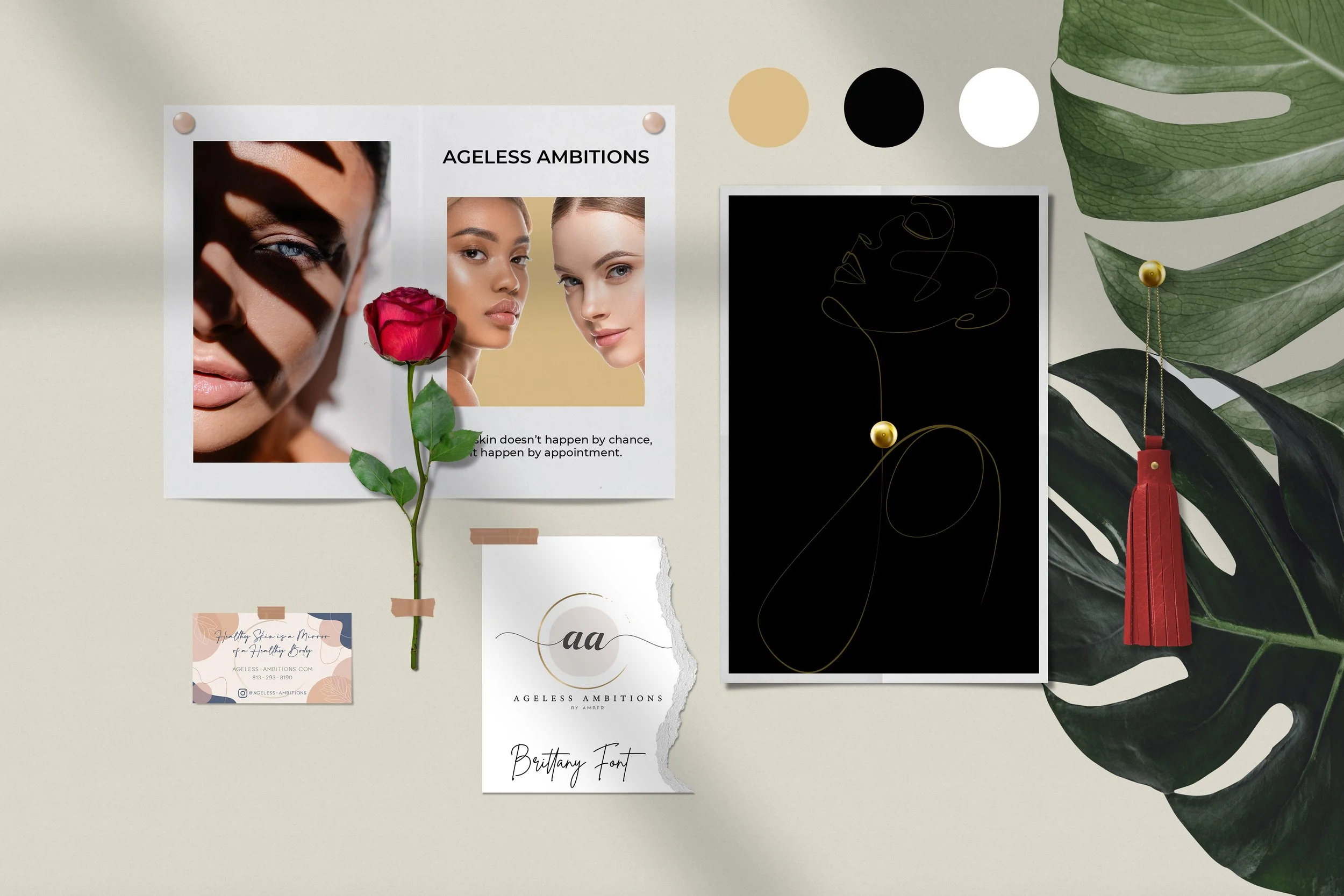 Ageless Ambitions mood board