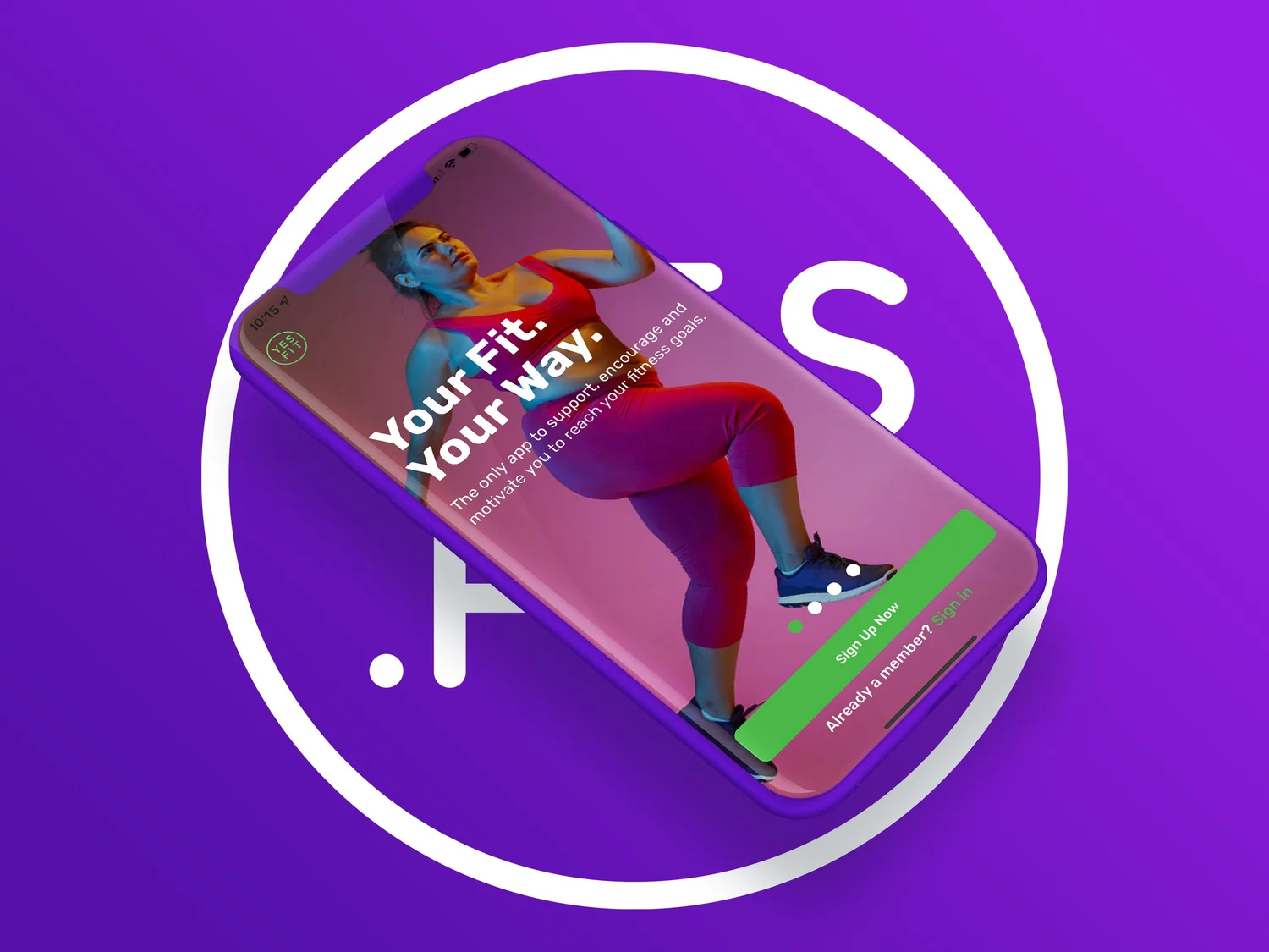 Yes.Fit app screens